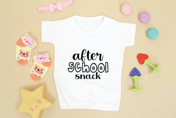 After School Snack SVG: Graphics for Crafts