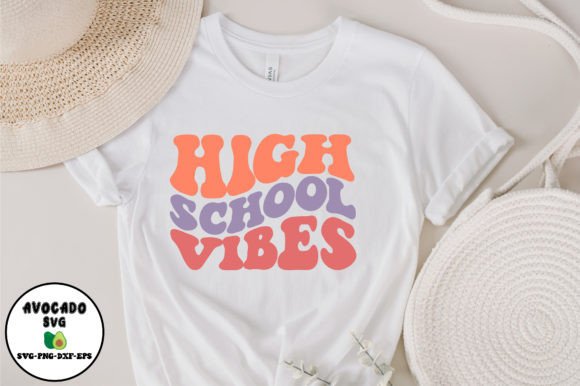 High School Vibes SVG: Graphics for Crafts
