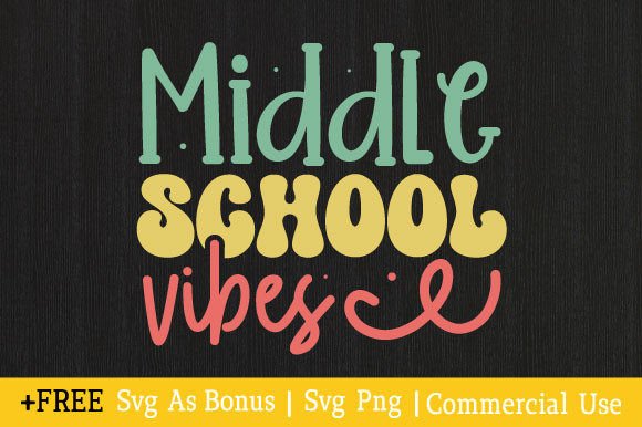 Middle School Vibes SVG: A Designer's Take on Nostalgic Stitching