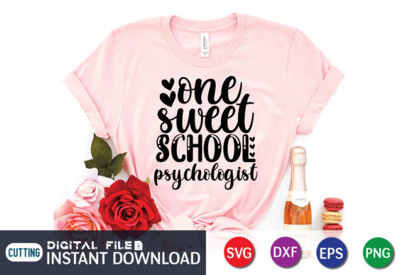 One Sweet School Psychalagist Svg: Graphics for Crafts