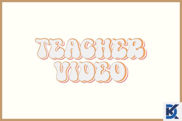 Retro Teacher SVG for Crafts and Graphics