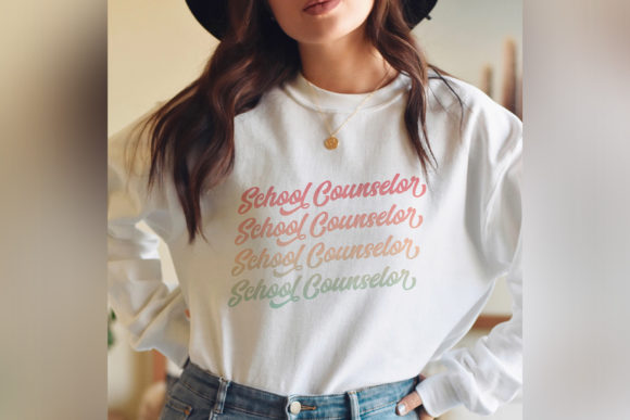 School Counselor SVG: Retro Graphics for Crafts