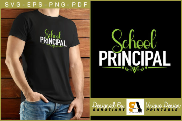 School Principal SVG: Graphics for Crafts
