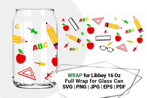 School Wrap SVG: Crafts & Graphics