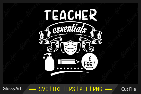 Teacher Essentials SVG: Premium Graphics for Crafts