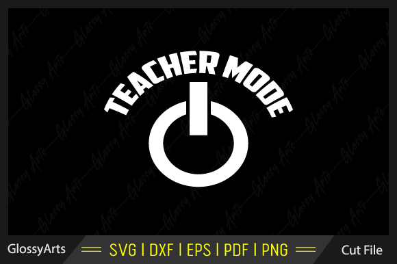 Teacher Mode SVG: Fresh Graphics for Crafts