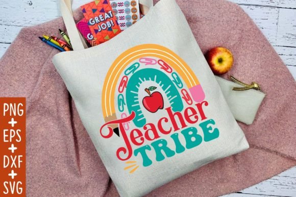 Teacher Tribe SVG Cricut Files: Crafts & Graphics